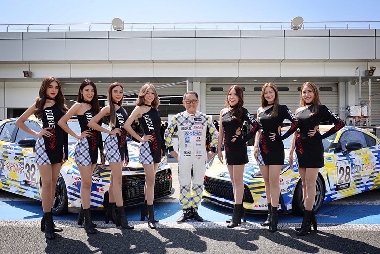 7 สาวโตโยต้าพริตตี้จากประเทศไทย