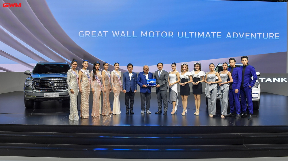 All New GWM TANK 500 Hybrid SUV ร้อนแรงแบบฉุดไม่อยู่