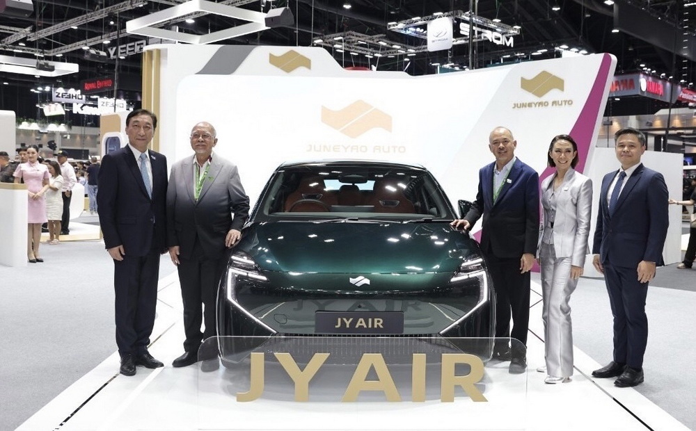 ร่วมยลโฉม JY AIR รถยนต์ไฟฟ้าอัจฉริยะแห่งอนาคต