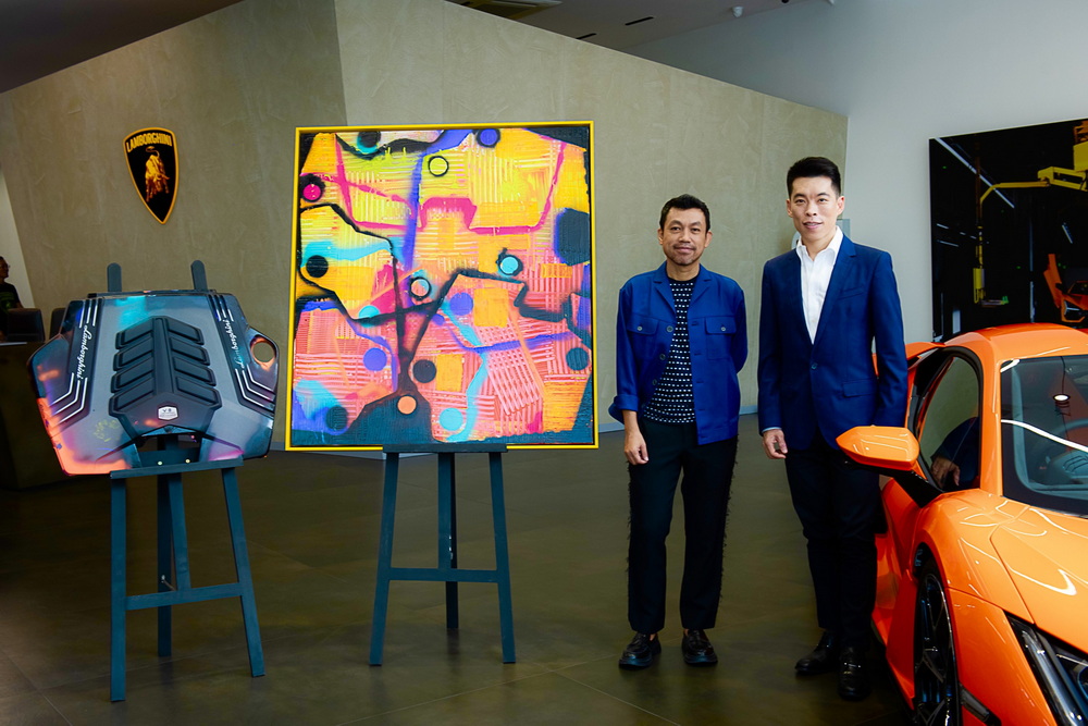 Lamborghini Bangkok จับมือ ศิลปินไทย ‘ป๊อด โมเดิร์นด็อก’ ครีเอทอาร์ตพีซชิ้นพิเศษ