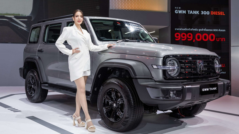 แรงเกินต้าน! NEW GWM TANK 300 DIESEL ยอดจองทะลุเป้ากว่า 800 คันในเพียง 5 วัน