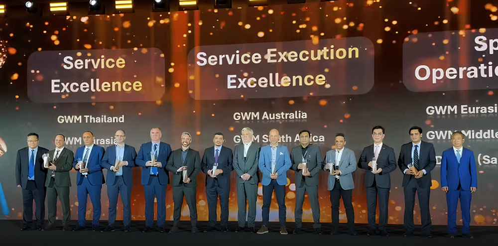 GWM (Thailand) คว้ารางวัล “บริการหลังการขายยอดเยี่ยม” จากเวที GWM Global