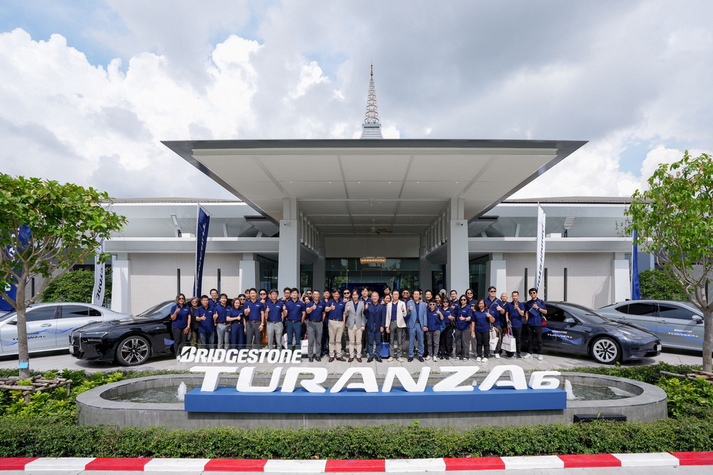 บริดจสโตน เปิดตัวผลิตภัณฑ์ยางรถยนต์พรีเมียม “BRIDGESTONE TURANZA 6 ด้วยเทคโนโลยี ENLITEN™”