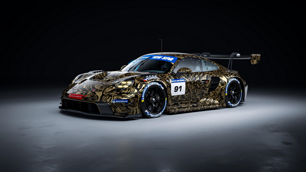การทดสอบสมรรถนะของ ปอร์เช่ 911 จีที3 อาร์ (Porsche 911 GT3 R) รุ่นใหม่ ในการแข่งขัน 12 ชั่วโมง