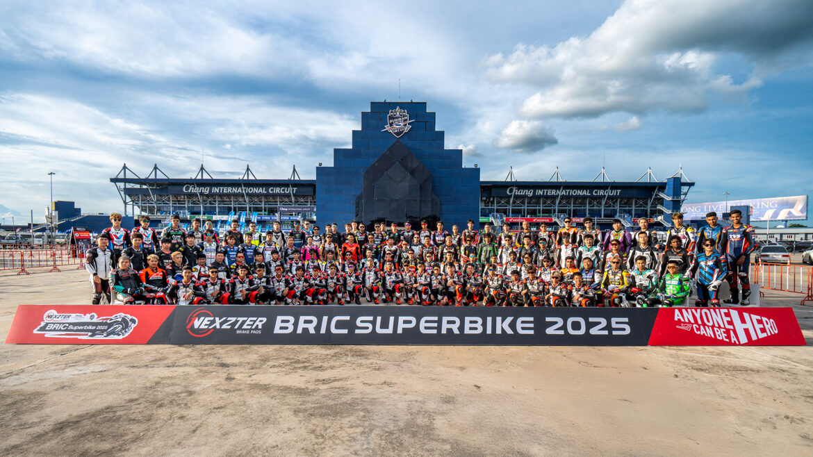 NEXZTER BRIC Superbike 2025 หวดคันเร่งสนามแรก ดาวบิดไทย-เทศคับคั่ง! “แสตมป์” เฉือน “มิกซ์” รั้งจ่าฝูงวันแรก