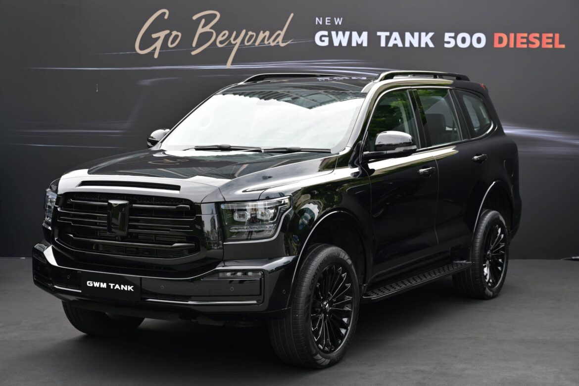 “Premium Design x Powerful Diesel” มาตรฐานใหม่ของความพรีเมียมอันทรงพลัง ของ NEW GWM TANK 500 DIESEL รุ่น Black Warrior