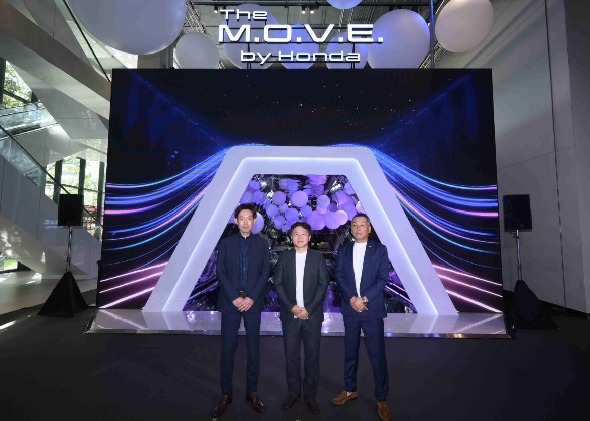 ฮอนด้าเปิดศูนย์สร้างประสบการณ์เสมือนจริง “The M.O.V.E. by Honda” Immersive Experience Center แห่งแรกในไทย เปิดประตูสู่อนาคตแห่งการเดินทาง ภายใต้แนวคิด “Sense the Synergy””