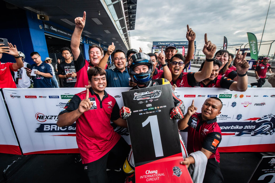 มันส์ระดับโลก NEXZTER BRIC Superbike สนาม 2 “แสตมป์” เฉือนคว้าชัย -นทีธาร รับแชมป์สองสนามรวด