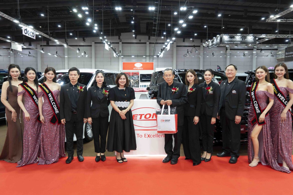อีตั้น ลุยงานโชว์ใหญ่กลางปี BIG MOTOR SALE 2025 อัดแคมเปญแน่น ขับรถหรูพร้อมความอุ่นใจ ด้วยบริการดูแลครบจบฟรี 5 ปี