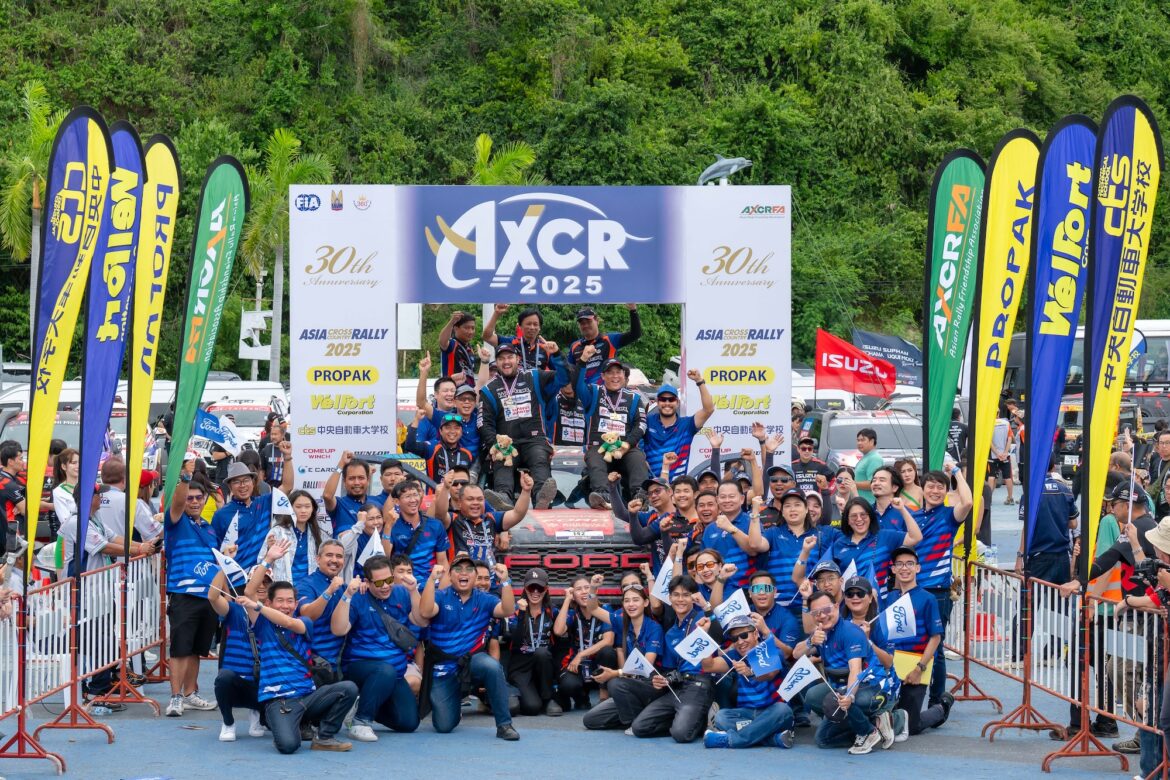 ฟอร์ด เรนเจอร์ แร็พเตอร์ ทะยานคว้าแชมป์เอเชีย ครอส คันทรี่ แรลลี่ 2025 รุ่นโปรดักชัน พิสูจน์ความแกร่งจริงทุกคัน ดุดันทุกสถานการณ์