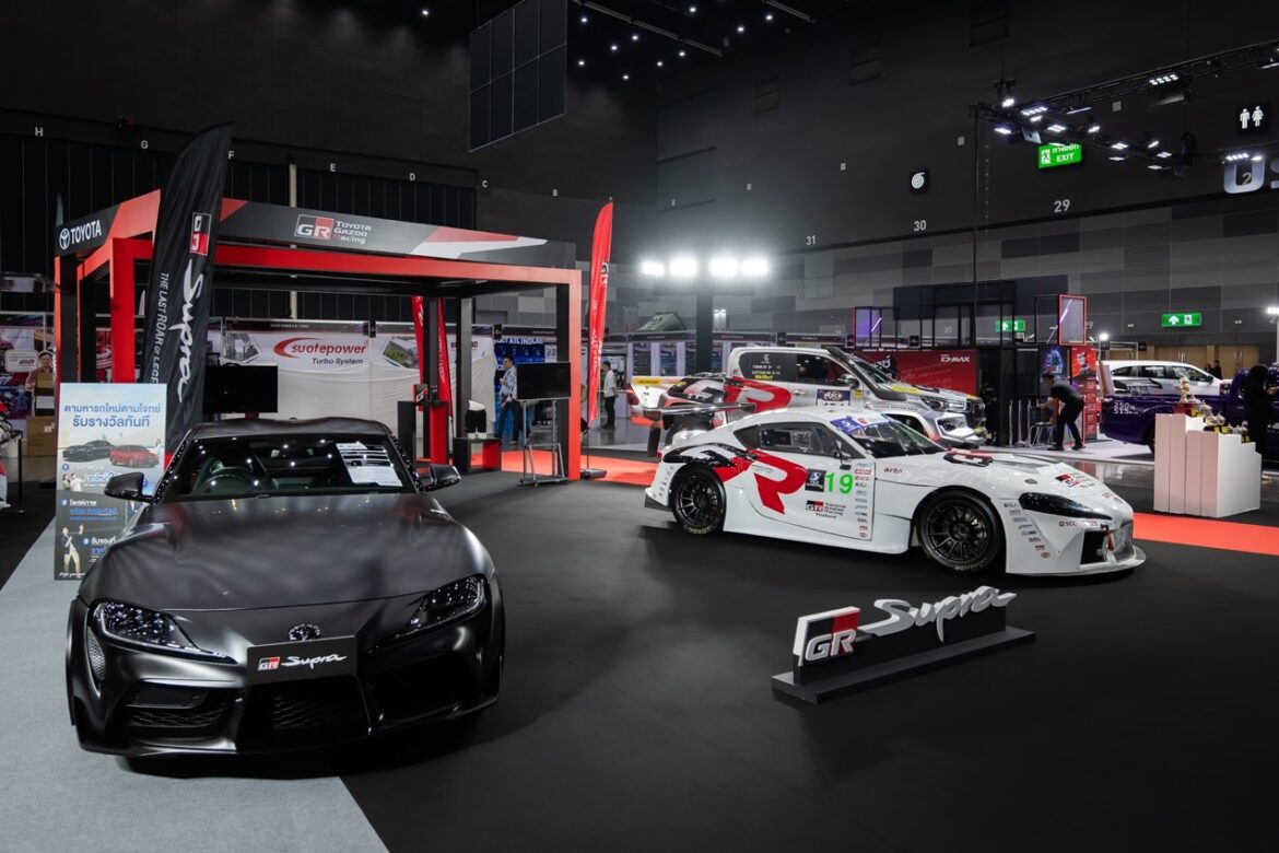“แต่งสุด เต็มสปีด สไตล์ GR” พบกับรถยนต์โตโยต้าสไตล์ GR หลากหลายรุ่น ในงาน “Bangkok Auto Salon 2025”