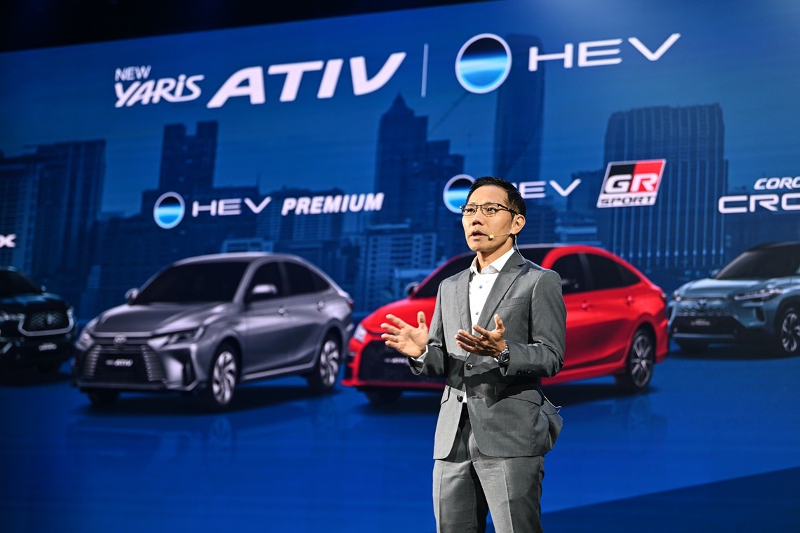 โตโยต้า แนะนำ NEW YARIS ATIV HEV พร้อมเปิดรับจองสิทธิ์ BEV รุ่น NEW bZ4X ในประเทศไทย