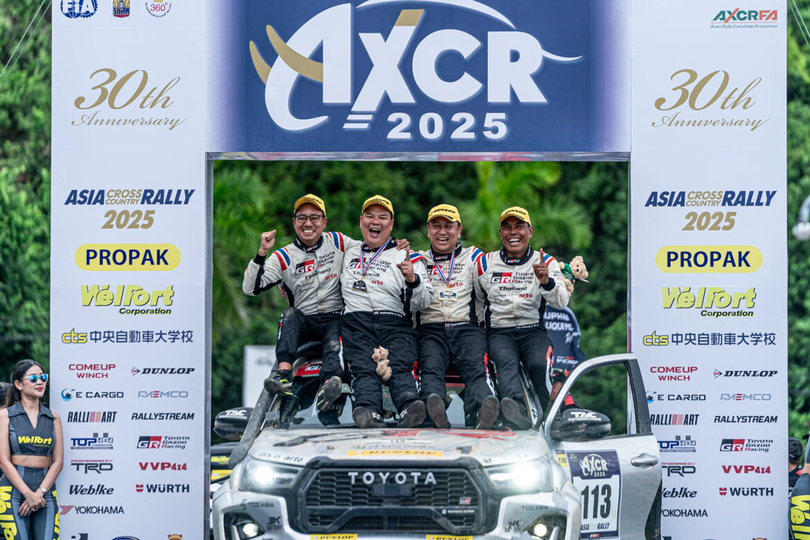 “TOYOTA GAZOO Racing Thailand” ครองโพเดียม 2 ปีซ้อน คว้าอันดับ 2 และ 5 ในรุ่น T1D