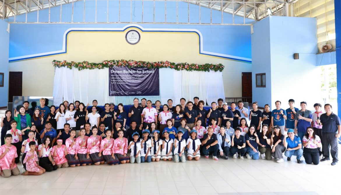 จิตอาสาฟอร์ดในกรุงเทพฯ-ระยอง ร่วม 3 กิจกรรมใหญ่ Global Caring Month สร้างการเปลี่ยนแปลงเชิงบวกต่อสังคม