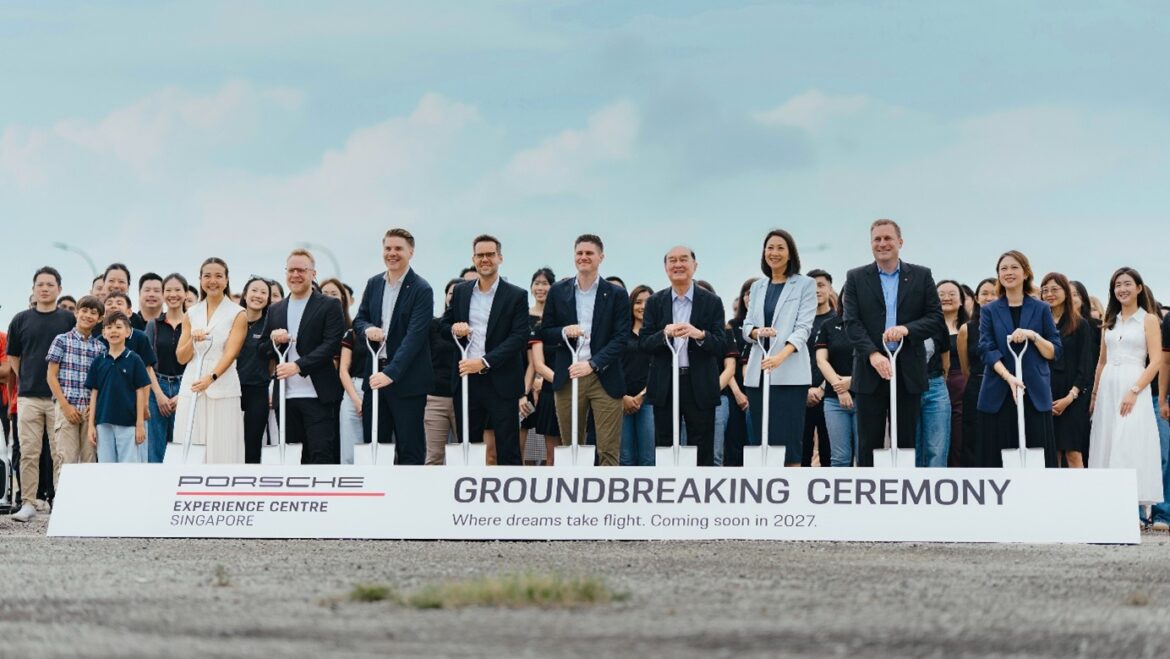 ปอร์เช่ เปิดฉากสร้าง Porsche Experience Centre ในสิงคโปร์อย่างเป็นทางการ