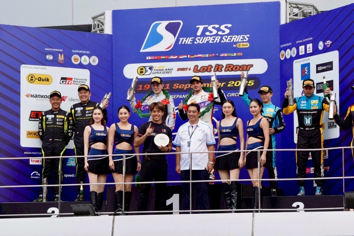  AAS Motorsport แรงต่อเนื่อง คว้าเพิ่มอีกแชมป์ที่เซปังฯ