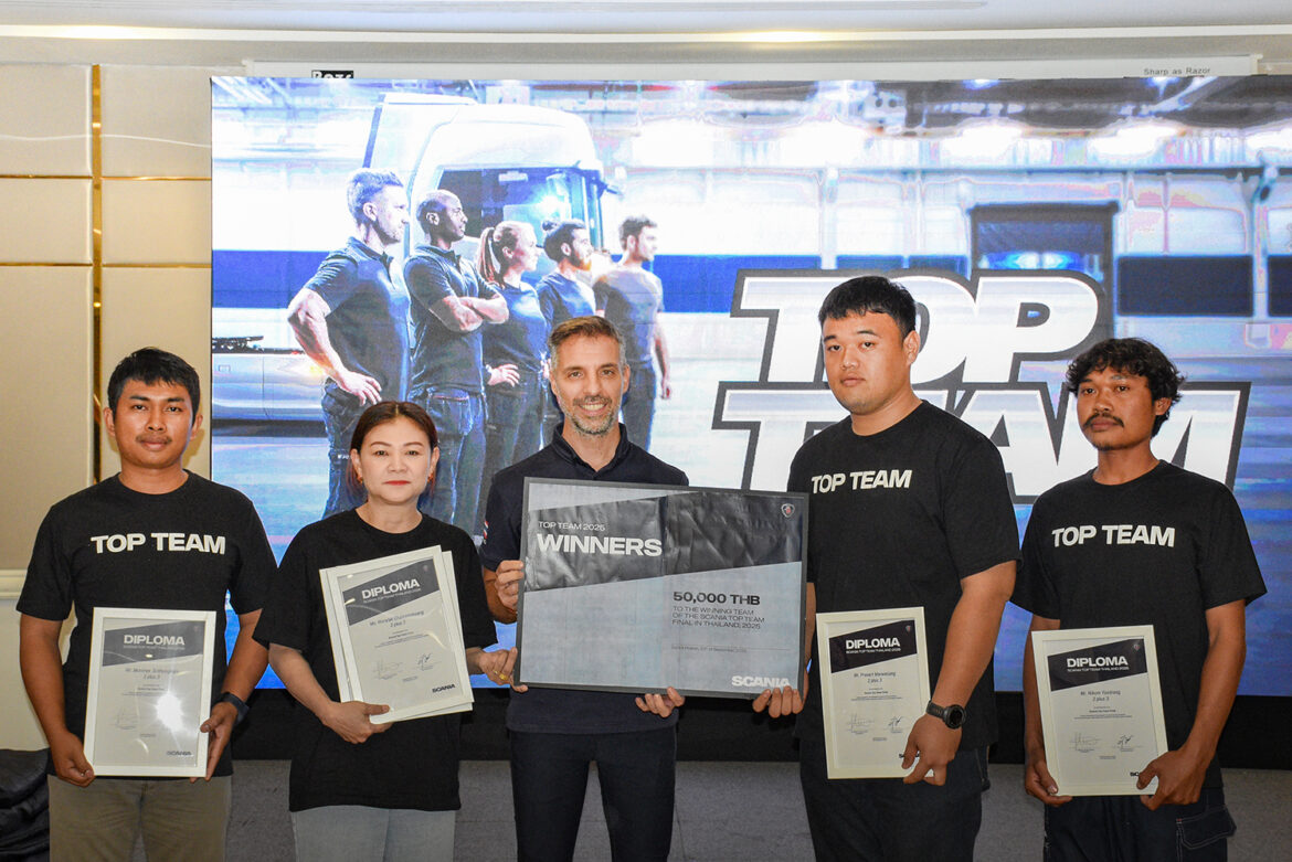  สแกนเนีย เผยหัวใจบริการหลังการขายระดับโลก พัฒนาทักษะทีมช่าง มาตรฐานเดียวกับบริษัทแม่จากสวีเดน พร้อมล่าสุดจัดการแข่งขัน Scania Top Team Thailand 2025 ค้นหาสุดยอดทีมช่างไทยสู้ศึกการแข่งขันเวทีนานาชาติ ด้วยครับ