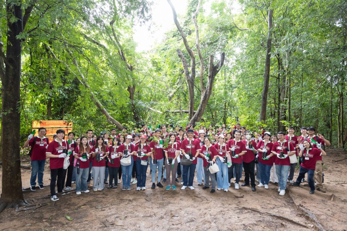“กลุ่มตรีเพชร” เพิ่มพื้นที่สีเขียว เดินหน้าโครงการ “Tri Petch Group Saves the Earth