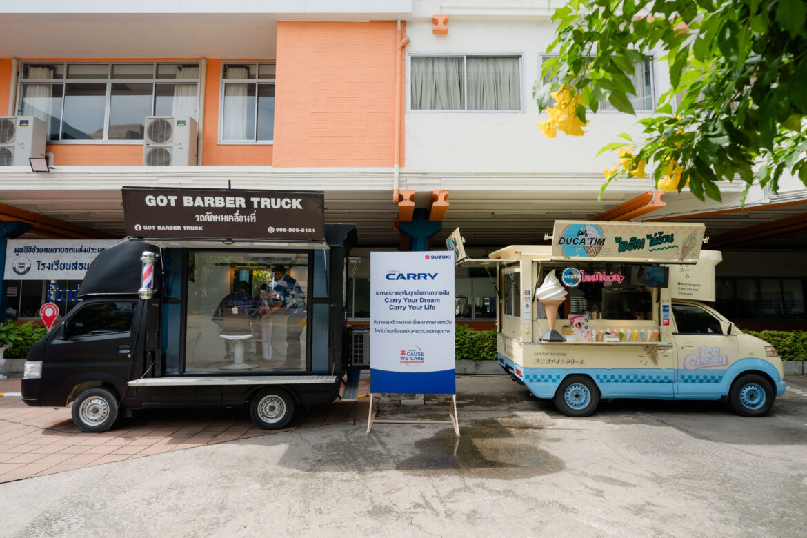  ซูซูกิ มอเตอร์ (ประเทศไทย): รถสร้างอาชีพตัวจริง! SUZUKI CARRY ตอกย้ำภาพลักษณ์รถคู่คิด SME ฉลองยอดขายเกิน 50,000 คันดอกเบี้ย 1.99% หรือ ผ่อนเริ่มต้นวันละ 222 บาท