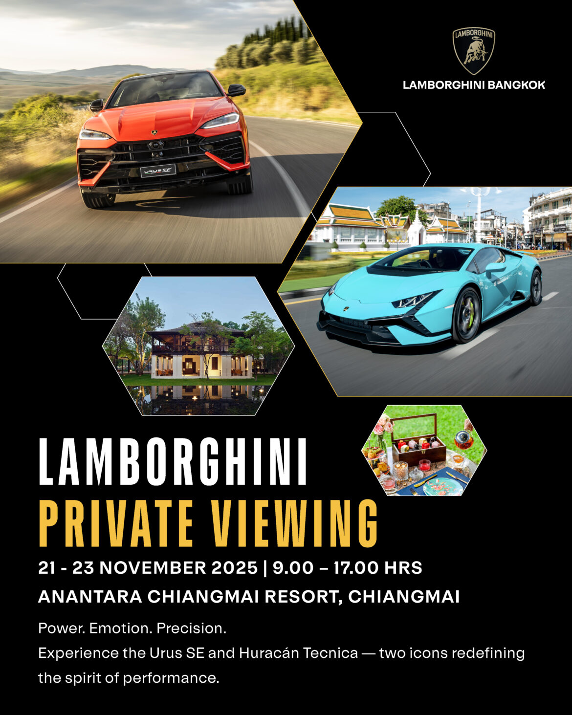 LAMBORGHINI PRIVATE VIEWING AT CHIANGMAI