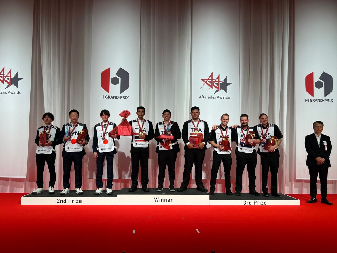 ทีมช่างอีซูซุไทยยืนหนึ่งเวทีโลก คว้าแชมป์การแข่งขัน I-1Grand Prix ที่ญี่ปุ่น