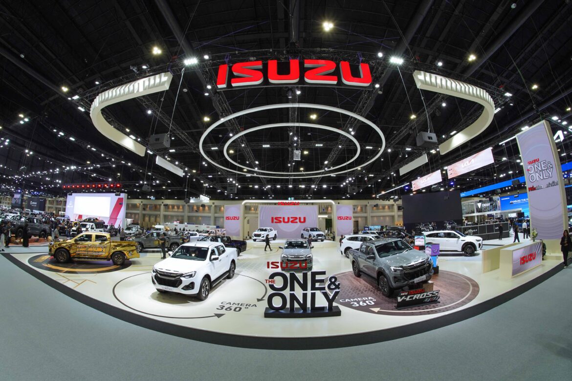 อีซูซุอวดโฉมทัพยนตรกรรมใหม่ล่าสุด! ISUZU D-MAX“THE ONE & ONLY” หนึ่งเดียว…เท่านั้น!และรถยนต์นั่งอเนกประสงค์ MU-X “THE NEXT PEAK”สู่จุดพีคใหม่… ของชีวิต ในงาน “มหกรรมยานยนต์ครั้งที่ 42”