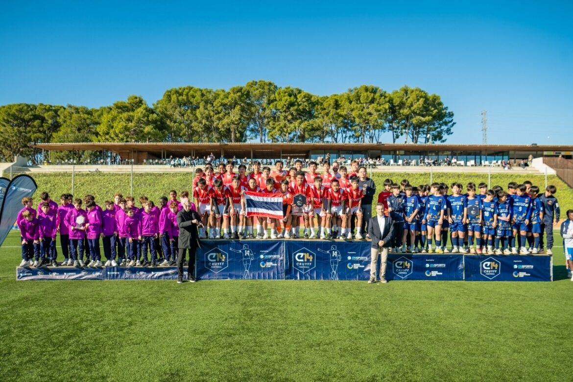 เด็กไทยเก่ง! สร้างประวัติศาสตร์ TJFC คว้าแชมป์ “Cruyff Football Tournament 2025” ชนะทีมฟุตบอลระดับนานาชาติที่ประเทศสเปน
