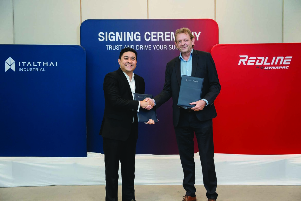 “อิตัลไทยอุตสาหกรรม” จับมือ Redline by Dynapac เสริมทัพเครื่องจักรงานถนน