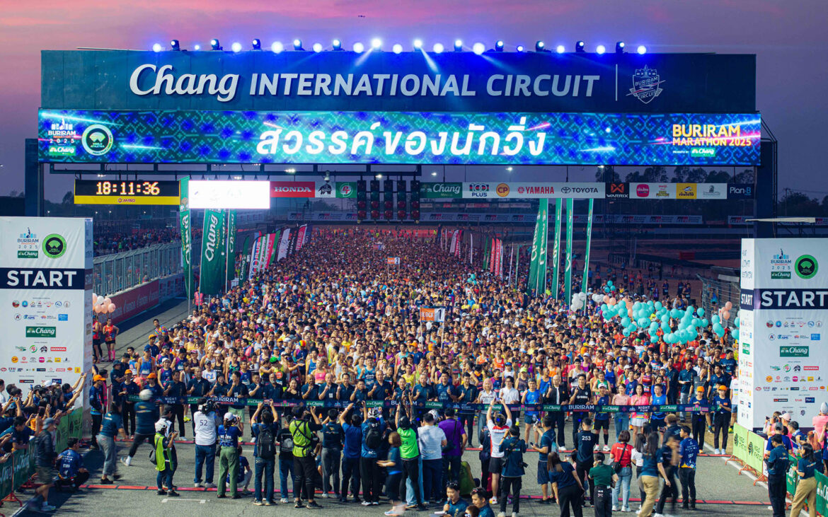  นับถอยหลัง! คนนับแสนมุ่งสู่ค่ำคืนประวัติศาสตร์ 10 ปี “บุรีรัมย์ มาราธอน” ปักหมุดเป้าหมายกระตุ้นเศรษฐกิจทะลุ 1,000 ล้านบาท