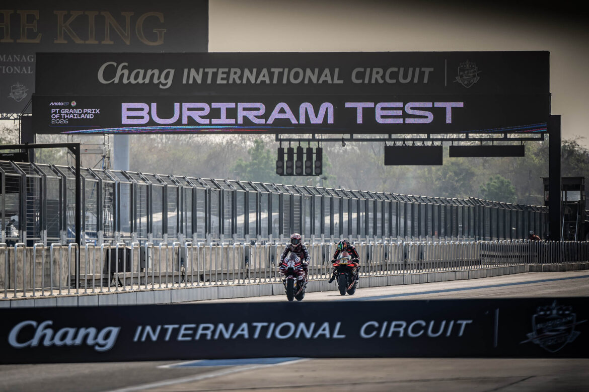  เร็วที่สุดที่เคยมีมา! “เบซเซ็คคี” ผงาด “บุรีรัมย์ เทสต์” ทำสถิติใหม่ทดสอบ โมโตจีพี สนามช้าง