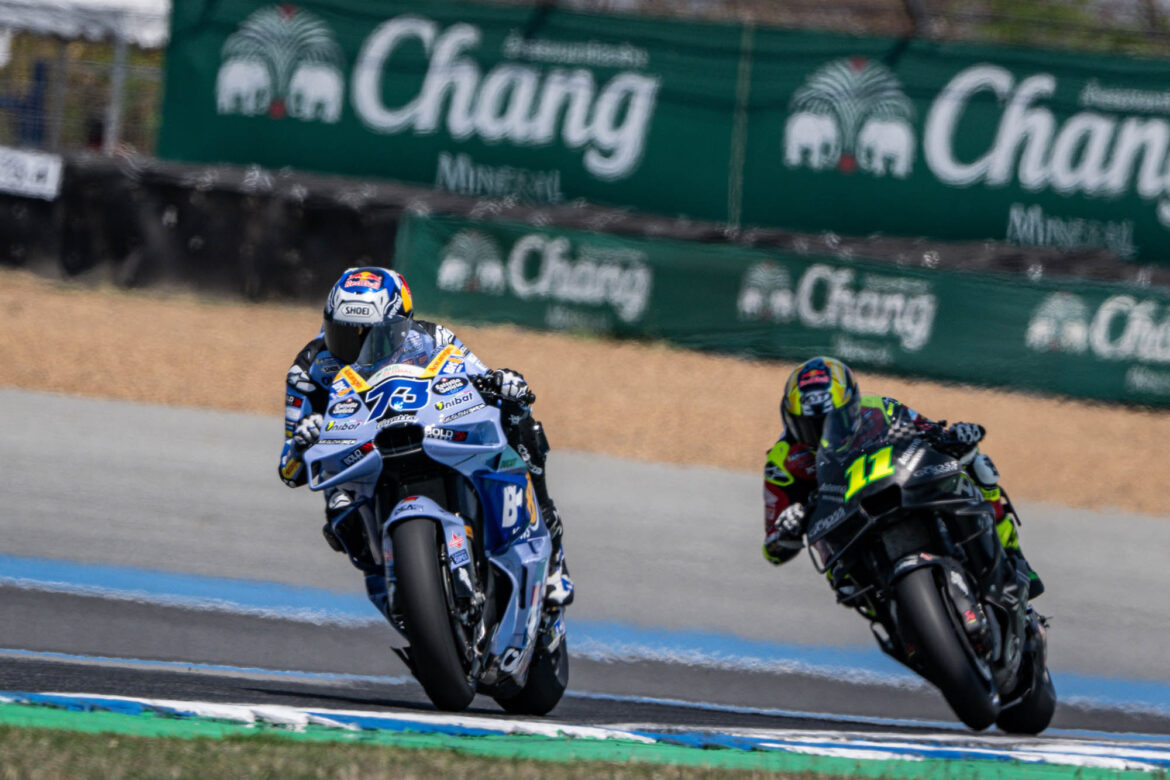  โมโตจีพีกระหึ่มไทย! “อเล็กซ์” กดเวลาเร็วสุด เฉือน “มาร์ค” รั้งจ่าฝูงวันแรก