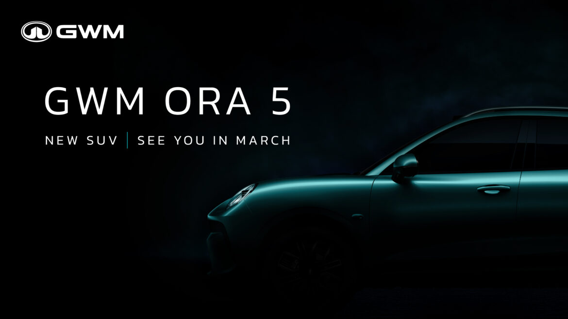 GWM เตรียมส่ง GWM ORA 5 SUV บุกตลาดไทยต่อจากประเทศจีน มีนาคมนี้! จัดเต็มทุกมิติกับแพลตฟอร์มใหม่ล่าสุด เทคโนโลยีสุดล้ำ และระบบปฏิบัติการ Coffee OS 3.0