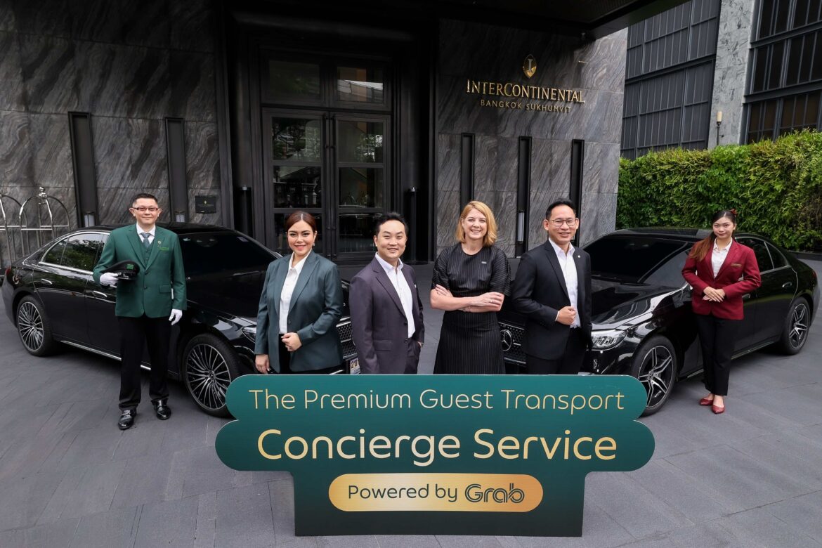  IHG ผนึก Grab ผุด “คอนเซียร์จเรียกรถพรีเมียม” ครั้งแรกในไทย! ยกระดับการเดินทาง ตอบโจทย์นักท่องเที่ยว ครอบคลุม 37 โรงแรมทั่วไทย
