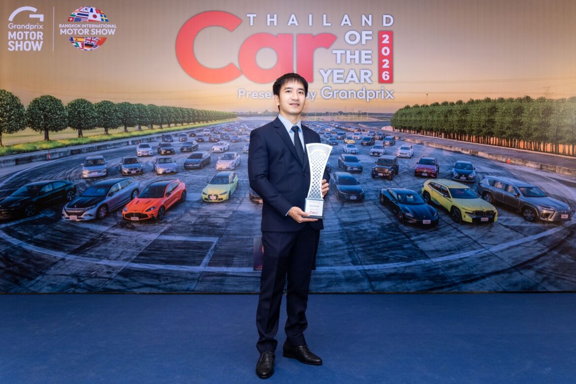 บริดจสโตน คว้ารางวัล “BEST SELLING TYRE โดยกรังด์ปรีซ์” 28 ปีซ้อน จากเวที CAR & BIKE OF THE YEAR 2026 ตอกย้ำความเป็นผู้นำในตลาดยางรถยนต์ไทย