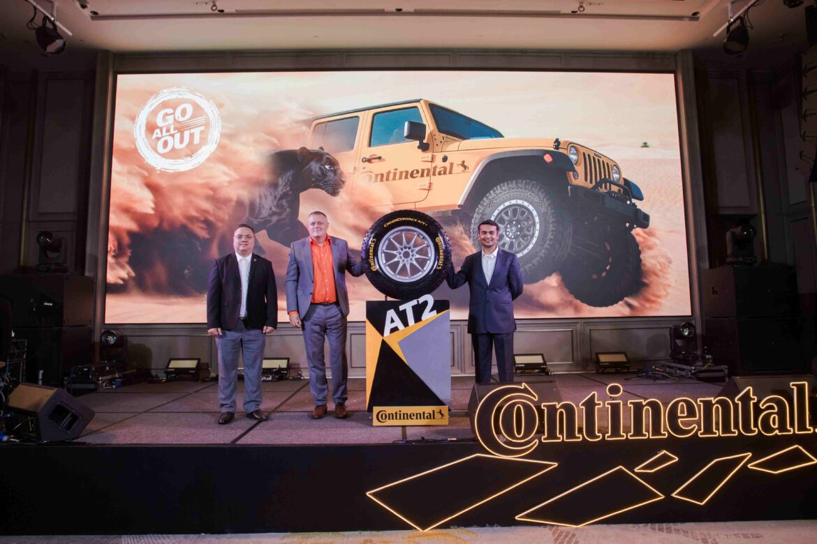  คอนติเนนทอล ไทร์ส เดินหน้ารุกตลาดยางรถยนต์ในประเทศไทย เปิดตัว CrossContact A/T² ยางออลล์เทอร์เรนรุ่นใหม่ล่าสุด ตอบโจทย์การขับขี่อย่างมั่นใจในทุกสภาพเส้นทาง 