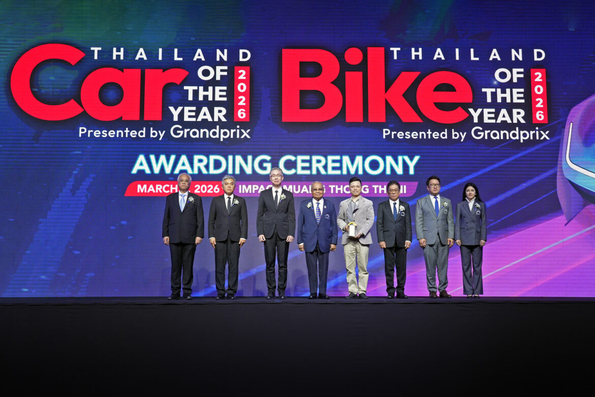 GAC AION UT คว้ารางวัล BEST SUBCOMPACT HATCHBACK 5 Dr. EV (FWD) จากเวที CAR OF THE YEAR 2026 ตอกย้ำความสำเร็จของ GAC AION Thailand