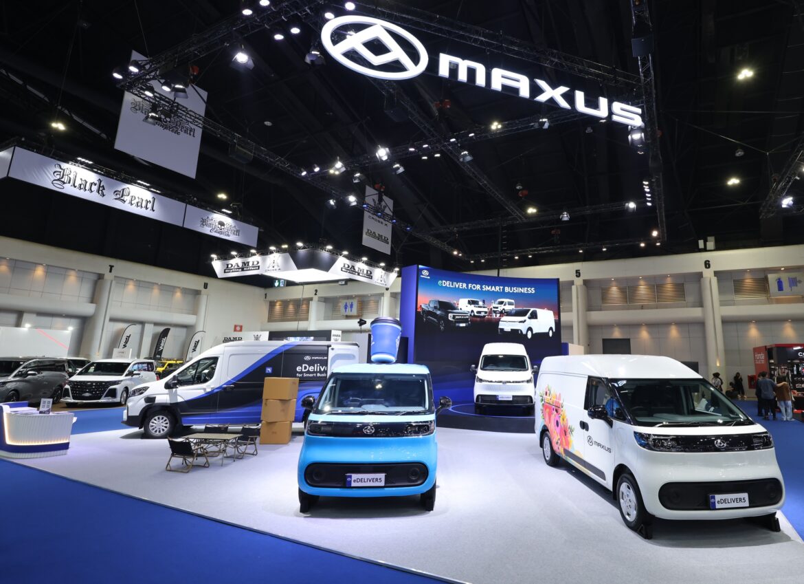 MAXUS ขนทัพไลน์อัปรถตู้ไฟฟ้าสุดล้ำเพื่อการพาณิชย์ ในงานมอเตอร์โชว์ ครั้งที่ 47