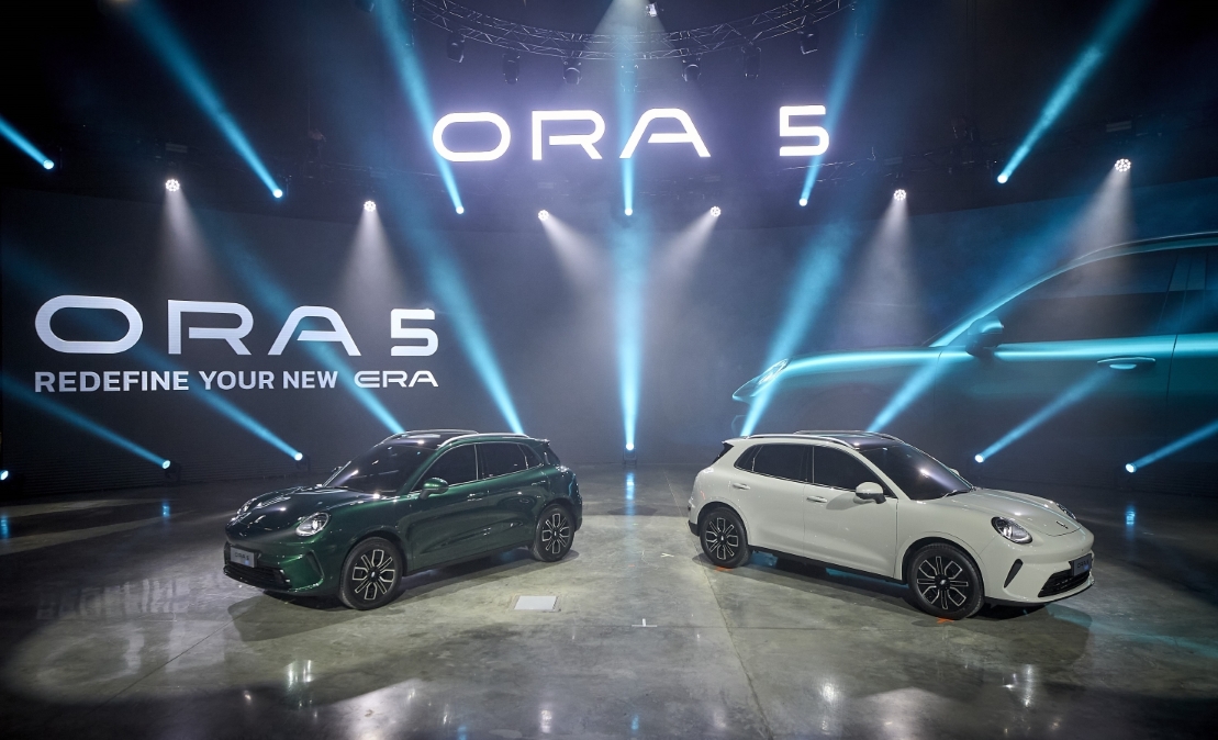  GWM ORA 5 เปิดตัวครั้งแรกสู่ตลาดโลก กับ 2 ขุมพลังแห่งอนาคต ทั้ง HEV และ EV สะกดทุกสายตาด้วยดีไซน์ล้ำสมัย พร้อมสเป็กจัดเต็ม เขย่าตลาด SUV-B สู่การขับขี่ยุคใหม่ Click to teach Gmail this conversation is important
