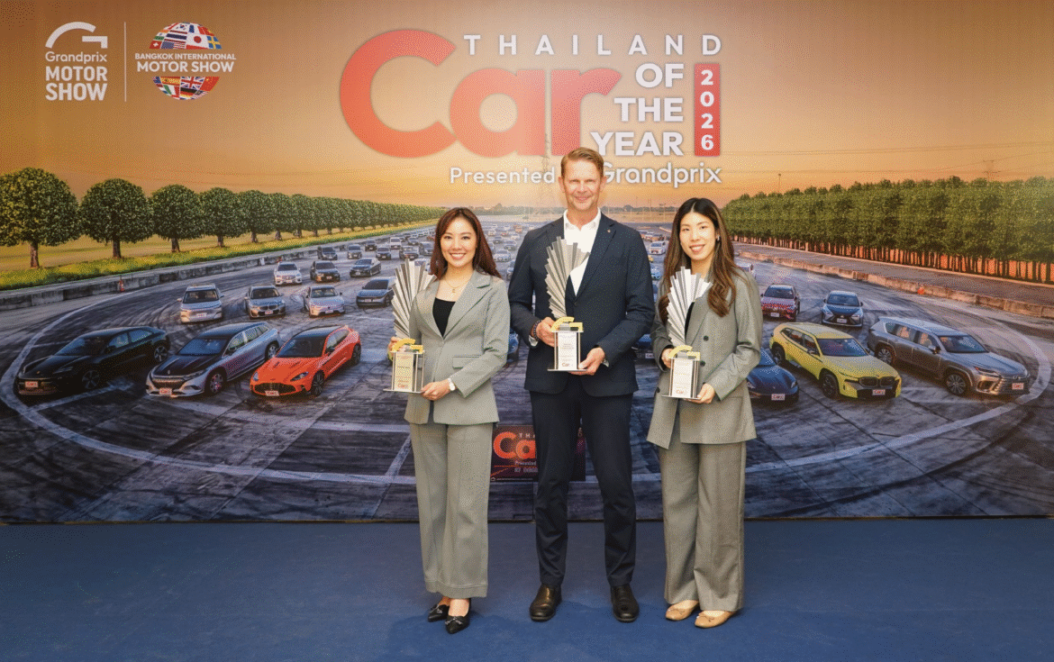 ปอร์เช่ ประเทศไทย คว้า 3 รางวัลจากเวที Car of the Year 2026 สะท้อนบทบาทผู้นำยนตรกรรมสปอร์ต