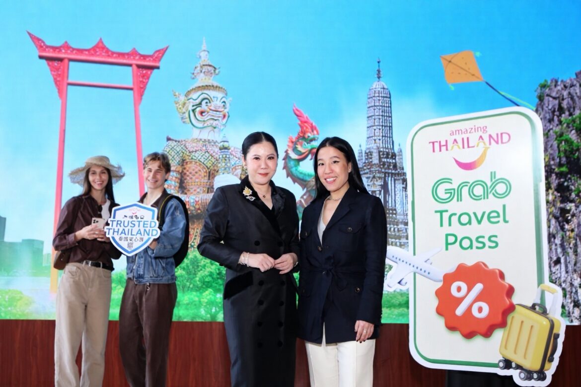 แกร็บ แท็กทีม ททท. ส่งแพ็กเกจ Amazing Thailand Grab Travel Pass รุกตลาดนักท่องเที่ยวต่างชาติ เสิร์ฟดีลเที่ยว กิน ช้อป ครบในแอปเดียว