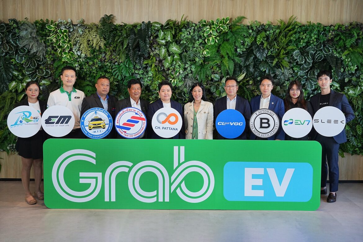  แกร็บ เผยยอดคนขับใช้ EV ทะลุ 3 หมื่นคัน เร่งเครื่องโครงการ Grab EV ฝ่าวิกฤตน้ำมันพุ่ง ผนึก 9 พันธมิตรใหม่เพิ่มทางเลือก ‘เช่า-ผ่อน’ ลดต้นทุนคนขับ