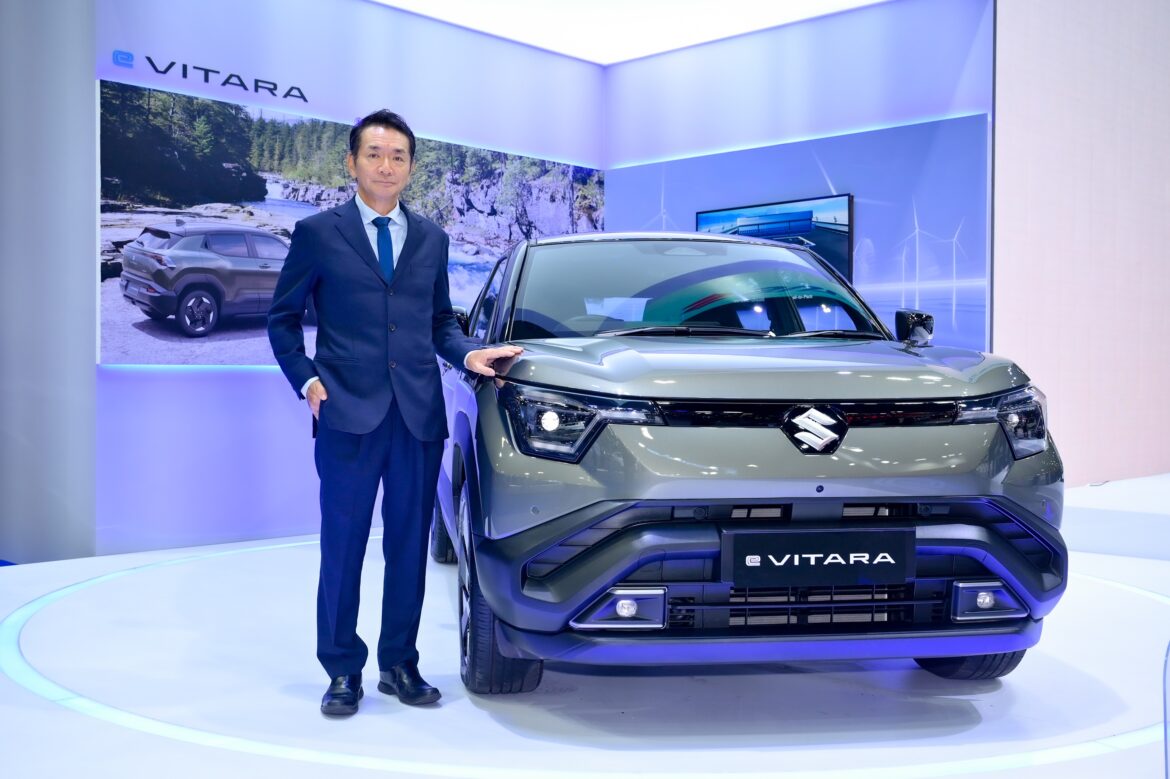 ซูซูกิ เปิดราคา ALL NEW SUZUKI e VITARA ไอคอนิก EV 100% รุ่นแรก ผสาน DNA SUV กับระบบขับเคลื่อน 4 ล้อ ดีไซน์สปอร์ต เริ่มต้น 2,890,000 บาท