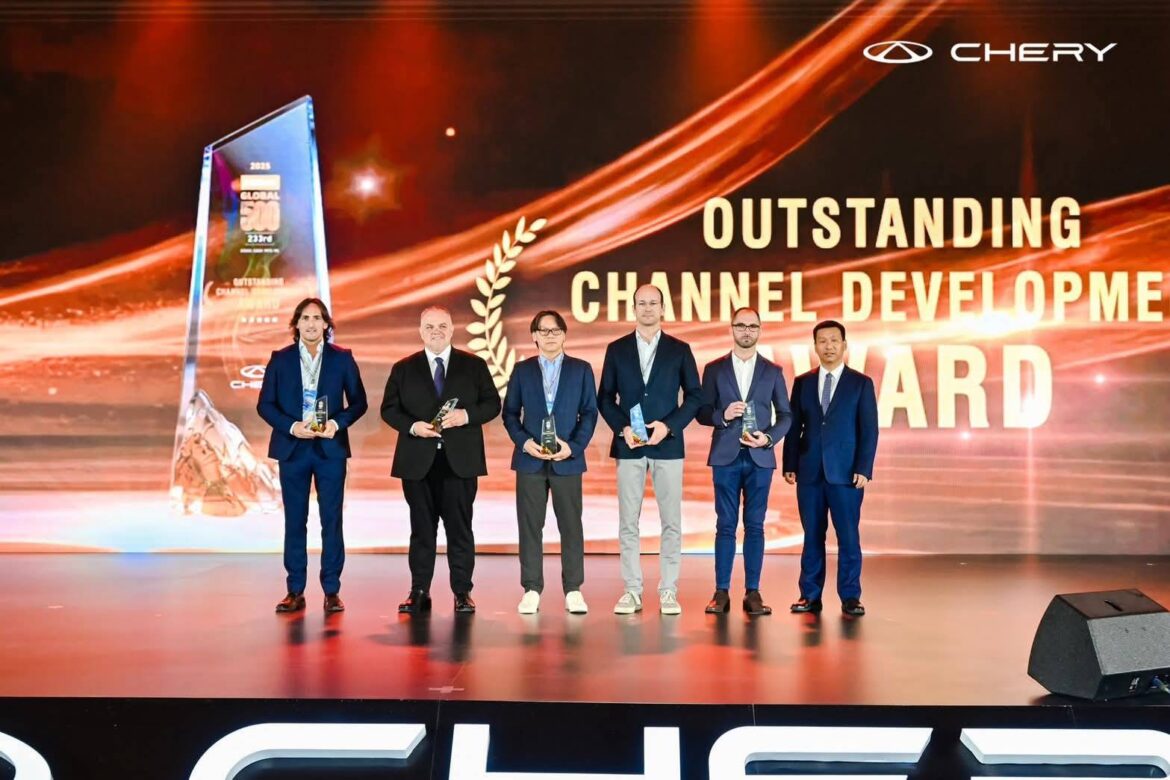  เชอรี ประเทศไทย กวาด 5 รางวัลใหญ่เวที CHERY International Business Summit ตอกย้ำความแข็งแกร่งของตลาดไทยบนเวทีโลก