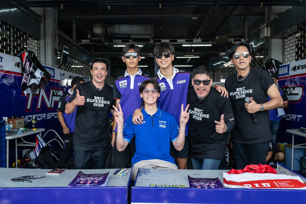 บุรีรัมย์ลั่นอีกแล้ว! พิตวอล์ค BRIC Superbike 2026 จัดเต็มความสนุกสนั่นแทร็ก