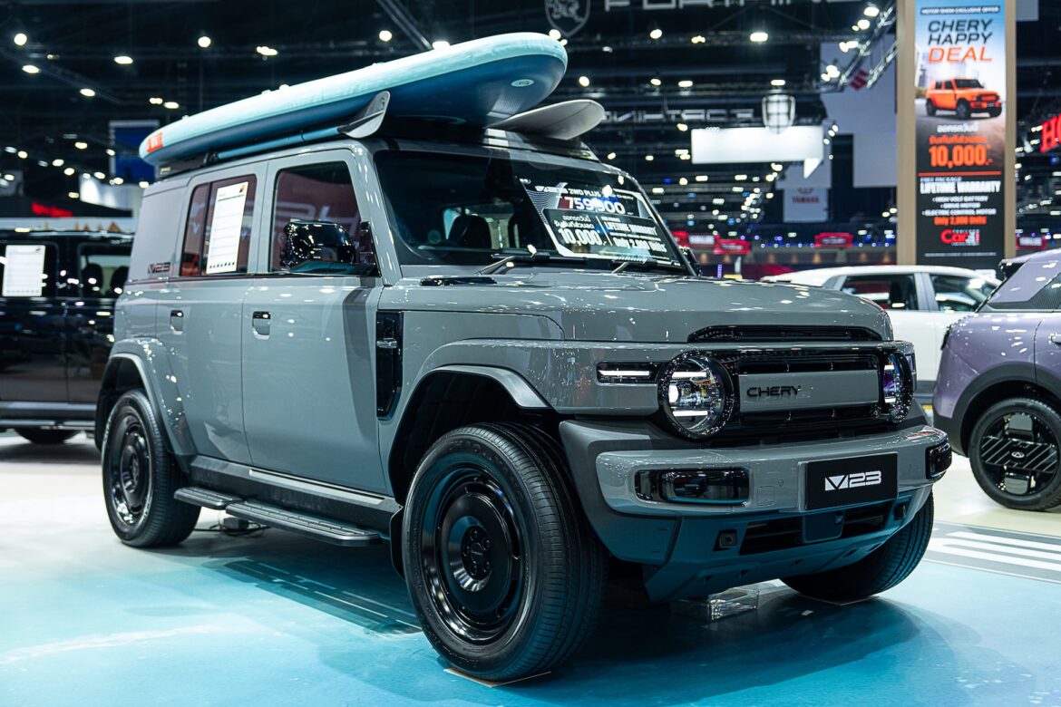 Chery V23 คว้าอันดับ 1 รถทรงกล่อง (Boxy Style) ยอดจดทะเบียนเดือนพฤษภาคมทะลุ 1,100 คัน