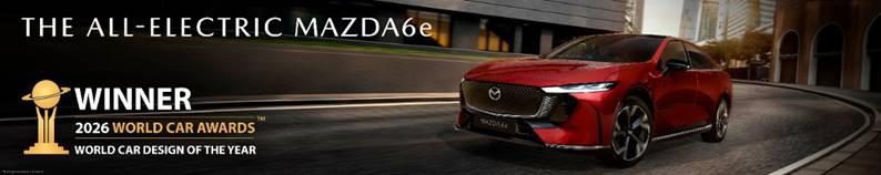 The All-Electric Mazda6e มาถึงประเทศไทยแล้วพร้อมส่งมอบให้ลูกค้าเร็ว ๆ นี้