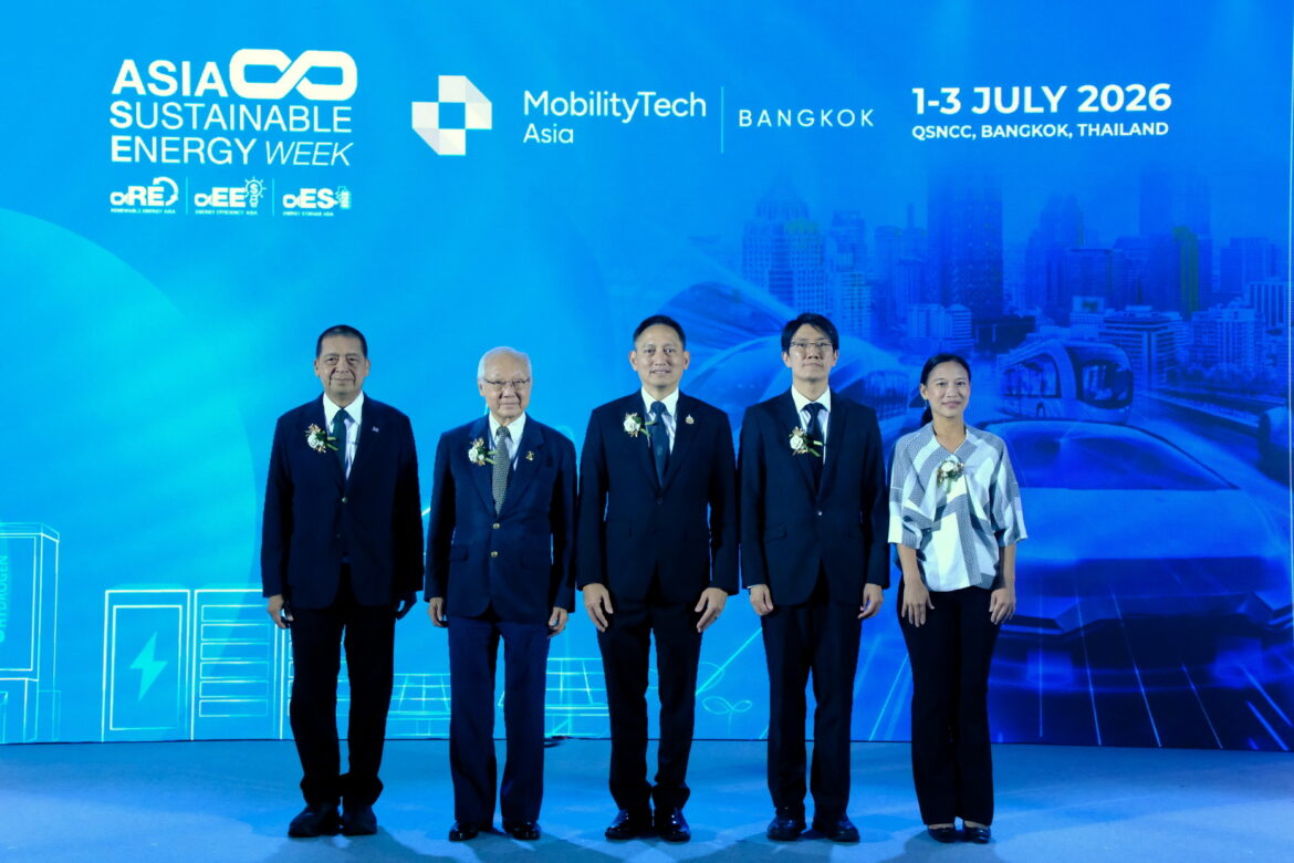 เปิดแล้ว! งานมหกรรมพลังงานยั่งยืนของเอเชีย ASIA Sustainable Energy Week 2026 ผนึกความร่วมมือผู้นำอุตสาหกรรมจากทั่วโลก ขับเคลื่อนพลังงานสะอาดและการขนส่งแห่งอนาคตสู่ Net Zero