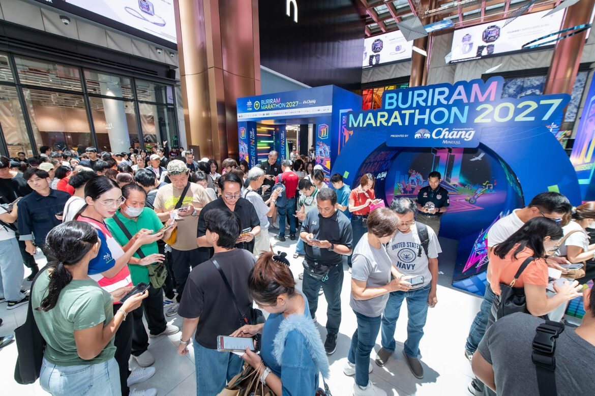 ตามคาด!  นักวิ่งแห่สมัคร On-site “บุรีรัมย์ มาราธอน 2027” เต็มโควตา เตรียมเปิดสมัครออนไลน์ 25-26 ก.ค.นี้