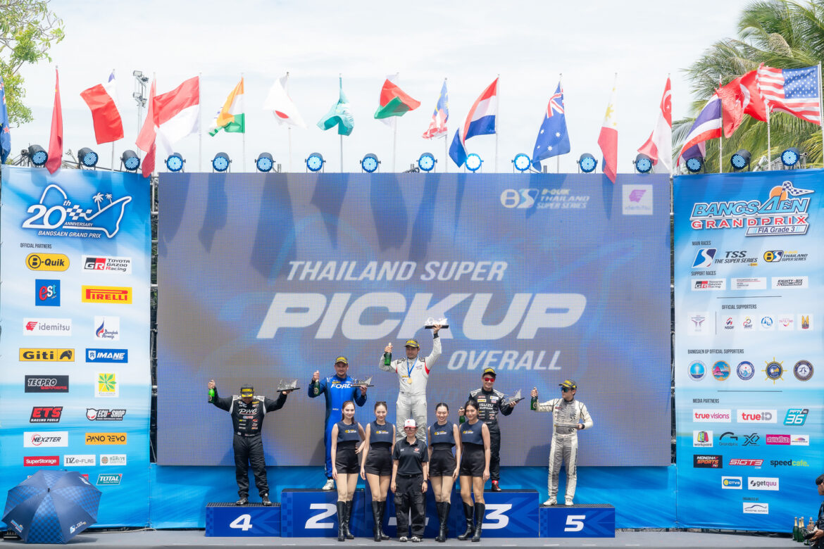 ฟอร์ด ไทยแลนด์ เรซซิ่ง คว้า 5 ถ้วยจากสนามสุดหินบางแสน สตรีท เซอร์กิต