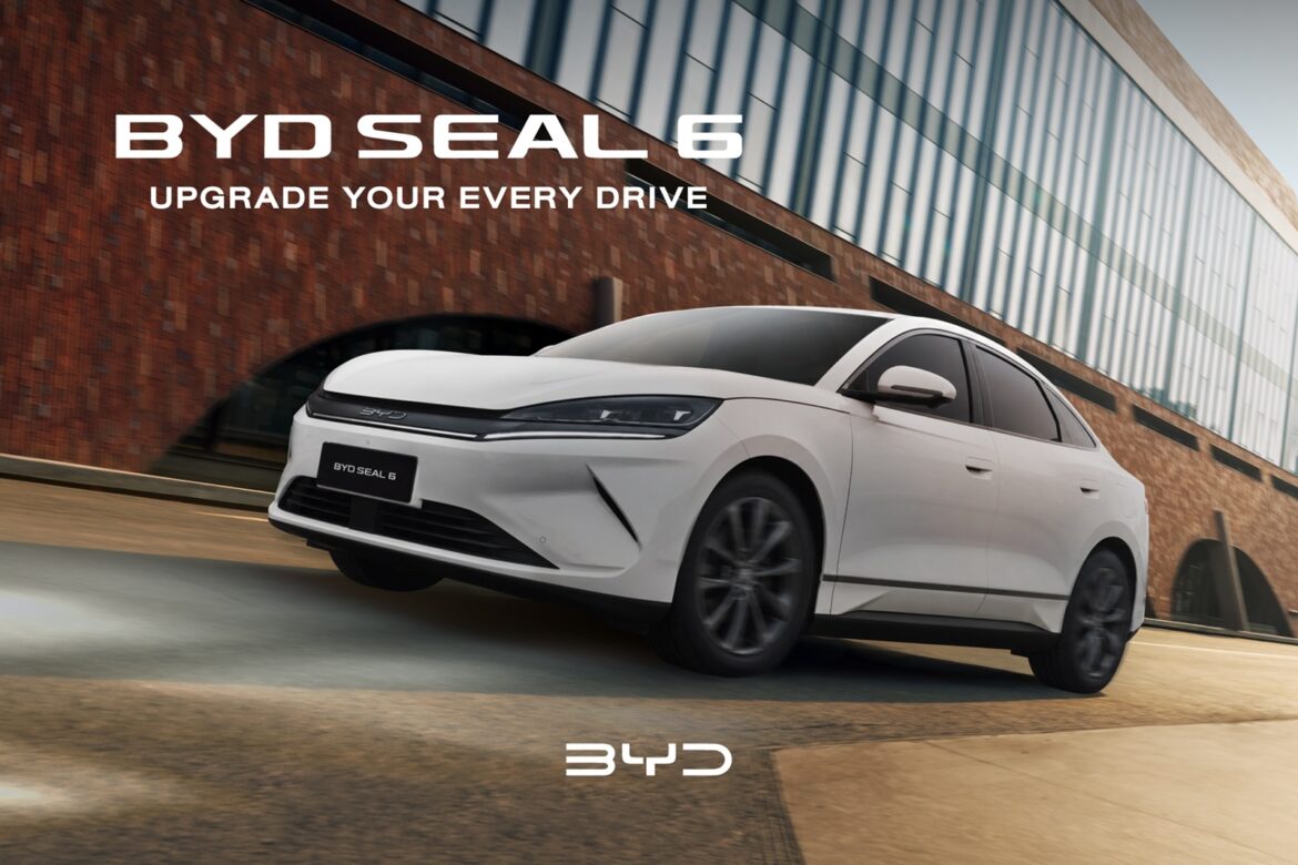 BYD SEAL 6 เพิ่มรุ่นย่อยใหม่ Standardรถยนต์ไฟฟ้า Comfort SEDAN ที่ครบครันในราคาที่เป็นเจ้าของได้ง่ายขึ้น